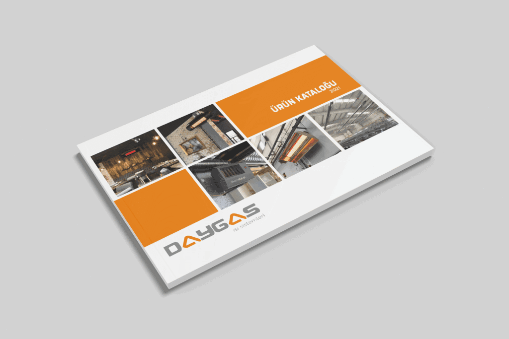 Daygas Isı Sistemleri katalog tasarımı kapak